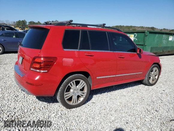 2015 Mercedes-Benz GLK with VIN WDCGG5HB4FG426149, listed as a Copart auction lot 48708605 with 151,672 mi miles and Salvage Title. Bid and sale history available at carsss.com. Image 3.