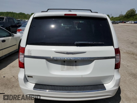 2015 Chrysler Town & Country Touring with VIN 2C4RC1BGXFR645428, listed as a Copart auction lot 50563134 with 113,417 mi miles and Clean Title. Bid and sale history available at carsss.com. Image 6.