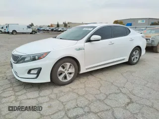 2014 Kia Optima Hybrid LX with VIN KNAGM4AD1E5070948, listed as a Copart auction lot 80899874 with 151,178 mi miles and Clean Title. Bid and sale history available at carsss.com. Image 1.