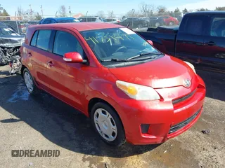 2008 Scion xD with VIN JTKKU10498J026908, listed as a IAAI auction lot 41751471 with 214,056 mi miles. Bid and sale history available at carsss.com. Image 1.
