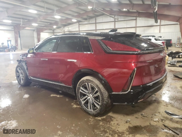 2024 Cadillac LYRIQ Luxury with VIN 1GYKPRRL4RZ139928, listed as a Copart auction lot 86946724 with 119 mi miles and Salvage Title. Bid and sale history available at carsss.com. Image 2.