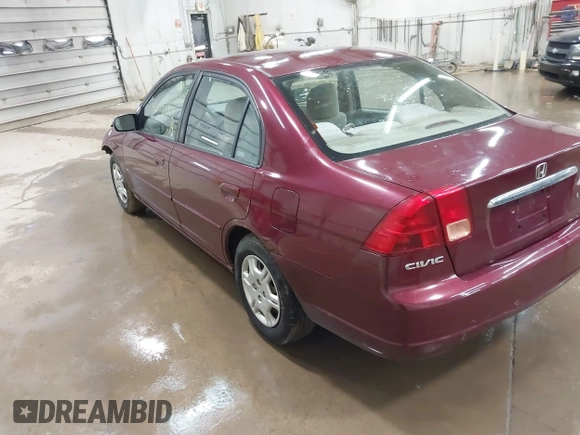 2002 Honda Civic LX with VIN 2HGES16512H513959, listed as a IAAI auction lot 42051292 with 137,656 mi miles and . Bid and sale history available at DreamBid. Image 3.