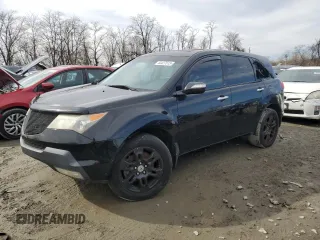 2008 Acura MDX Tech/Pwr Tail Gate with VIN 2HNYD28668H555807, listed as a Copart auction lot 44427515 with 191,855 mi miles and Clean Title. Bid and sale history available at carsss.com. Image 1.