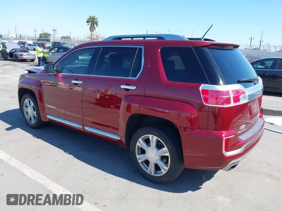 2017 GMC Terrain Denali z VIN 2GKFLVE39H6130786, wystawiony jako IAAI lot #42227851 z przebiegiem 58 817 mil mil oraz . Historia ofert i sprzedaży dostępna na DreamBid. Obrazek 3.