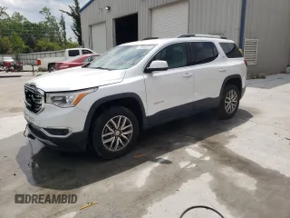 2017 GMC Acadia SLE with VIN 1GKKNLLS0HZ180424, listed as a Copart auction lot 53069325 with 158,493 mi miles and Salvage title. Bid and sale history available at DreamBid. Image 1.