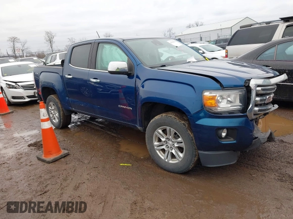 2019 GMC Canyon 4WD SLE with VIN 1GTG6CEN2K1209224, listed as a IAAI auction lot 41554534 with 65,510 mi miles. Bid and sale history available at carsss.com. Image 1.