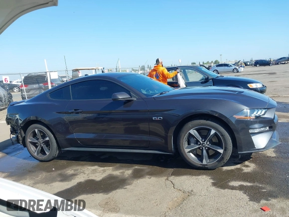 2022 Ford Mustang GT with VIN 1FA6P8CF6N5135181, listed as a IAAI auction lot 42171291 with 22,371 mi miles. Bid and sale history available at carsss.com. Image 14.