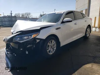 2016 Kia Optima LX with VIN 5XXGT4L36GG068444, listed as a Copart auction lot 51160515 with 80,083 mi miles and Clean Title. Bid and sale history available at carsss.com. Image 1.