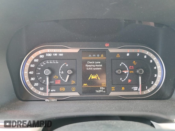 2023 Hyundai Tucson SEL with VIN 5NMJBCAE8PH282294, listed as a Copart auction lot 44503785 with 16,291 mi miles and Salvage Title. Bid and sale history available at carsss.com. Image 9.