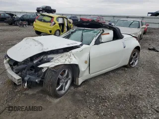 2007 Nissan 350Z Touring with VIN JN1BZ36A87M654329, listed as a Copart auction lot 86133704 with Not Provided miles and Non Repairable. Bid and sale history available at carsss.com. Image 1.