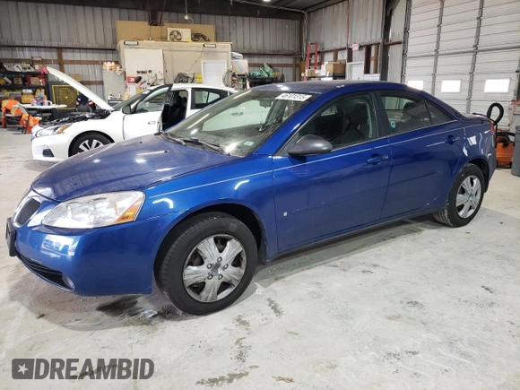 2007 Pontiac G6 1SV Value Leader with VIN 1G2ZF58B374202489, listed as a Copart auction lot 46101315 with 192,922 mi miles and Salvage Title. Bid and sale history available at carsss.com. Image 1.