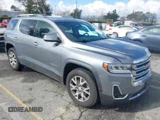 2020 GMC Acadia SLT with VIN 1GKKNMLS5LZ236694, listed as a IAAI auction lot 41535305 with 69,962 mi miles and . Bid and sale history available at carsss.com. Image 1.