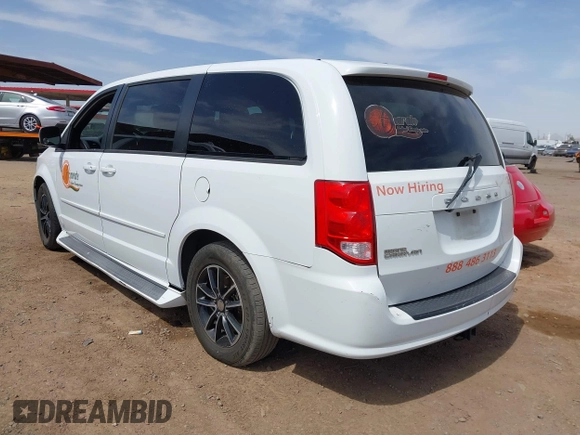 2017 Dodge Grand Caravan SE with VIN 2C4RDGBG6HR849484, listed as a IAAI auction lot 41946595 with 308,031 mi miles and . Bid and sale history available at DreamBid. Image 3.