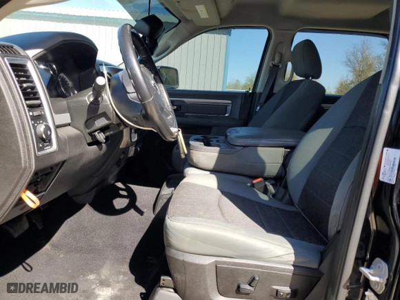 2019 Ram 1500 Classic Big Horn with VIN 1C6RR6TT5KS712086, listed as a Copart auction lot 50321625 with 107,502 mi miles and Salvage Title. Bid and sale history available at carsss.com. Image 7.