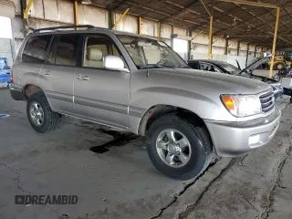 2001 Toyota Land Cruiser with VIN JTEHT05J812005718, listed as a Copart auction lot 81691374 with 240,931 mi miles and Clean Title. Bid and sale history available at carsss.com. Image 4.