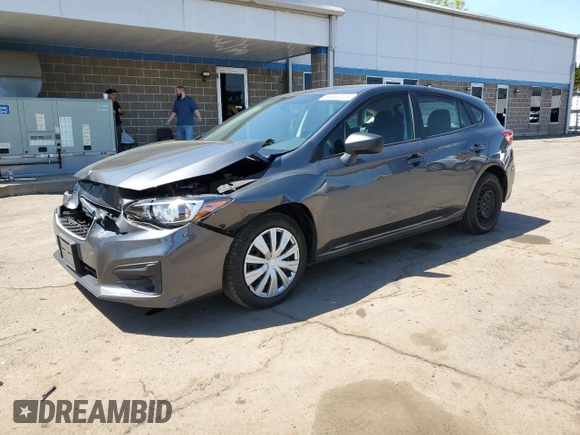 2018 Subaru Impreza с VIN 4S3GTAA62J3740843, выставлен на аукционе Copart как лот 54830025 с пробегом 55 217 миль миль и Списание • Salvage title. История ставок и продаж доступна на DreamBid. Изображение 1.
