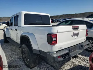 2020 Jeep Gladiator Overland with VIN 1C6HJTFGXLL181768, listed as a Copart auction lot 46243555 with 62,992 mi miles and Salvage Title. Bid and sale history available at carsss.com. Image 2.