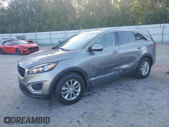 2017 Kia Sorento LX z VIN 5XYPGDA36HG263139, wystawiony jako Copart lot #52196675 z przebiegiem 89 401 mil mil oraz Szkoda całkowita • Salvage title. Historia ofert i sprzedaży dostępna na DreamBid. Obrazek 1.