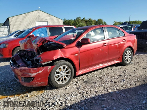 2014 Mitsubishi Lancer ES with VIN JA32U2FU1EU001594, listed as a Copart auction lot 70961264 with 169,468 mi miles and Salvage Title. Bid and sale history available at DreamBid. Image 1.