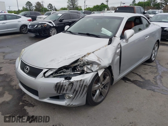 2011 Lexus IS 250 C with VIN JTHFF2C2XB2520729, listed as a IAAI auction lot 41952483 with 226,665 mi miles and . Bid and sale history available at DreamBid. Image 6.