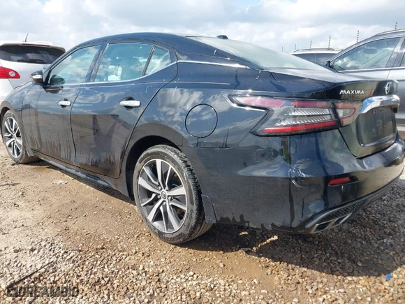 2019 Nissan Maxima SV with VIN 1N4AA6AV0KC361850, listed as a IAAI auction lot 41568639 with 106,739 mi miles. Bid and sale history available at carsss.com. Image 3.