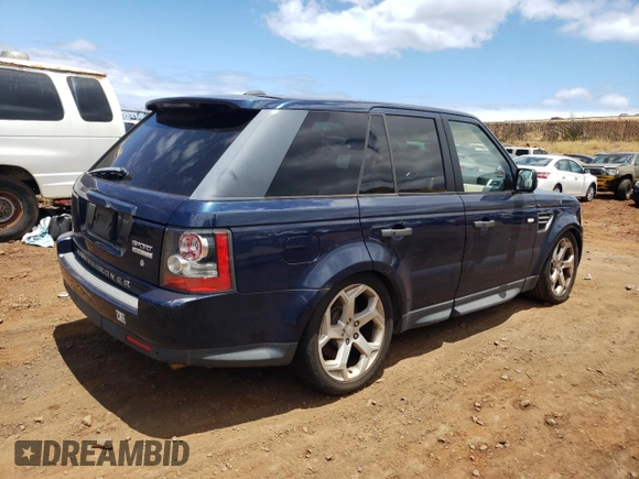 2011 Land Rover Range Rover Sport HSE Lux with VIN SALSK2D43BA288307, listed as a Copart auction lot 61456234 with Not provided miles and Salvage title. Bid and sale history available at DreamBid. Image 3.