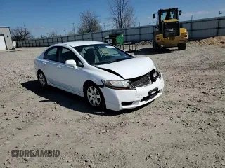 2011 Honda Civic LX with VIN 19XFA1F57BE021163, listed as a Copart auction lot 55912685 with 196,744 mi miles and Non Repairable. Bid and sale history available at DreamBid. Image 13.
