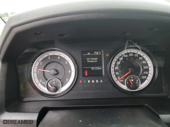 2017 Ram 1500 Tradesman with VIN 3C6JR6DT1HG706829, listed as a Copart auction lot 71630854 with 93,123 mi miles and Salvage Title. Bid and sale history available at carsss.com. Image 9.