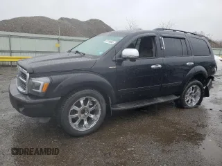 2005 Dodge Durango SLT with VIN 1D4HB48D35F590276, listed as a Copart auction lot 51134845 with 186,604 mi miles and Salvage title. Bid and sale history available at DreamBid. Image 1.