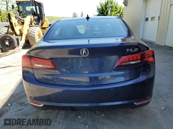 2015 Acura TLX Advance with VIN 19UUB2F78FA014129, listed as a Copart auction lot 57463945 with 85,807 mi miles and Salvage title. Bid and sale history available at DreamBid. Image 6.