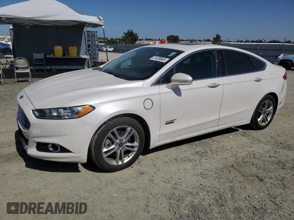 2016 Ford Fusion Titanium with VIN 3FA6P0SU8GR157572, listed as a Copart auction lot 61429865 with 156,313 mi miles and Salvage title. Bid and sale history available at DreamBid. Image 1.