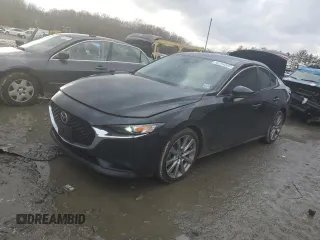 2020 Mazda 3 Select Package with VIN 3MZBPACL2LM129212, listed as a Copart auction lot 45164565 with 62,811 mi miles and Salvage Title. Bid and sale history available at carsss.com. Image 1.