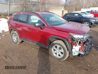 2020 Toyota RAV4 LE with VIN 2T3H1RFV7LC066893, listed as a IAAI auction lot 41730516 with 35,323 mi miles. Bid and sale history available at carsss.com. Image 1.