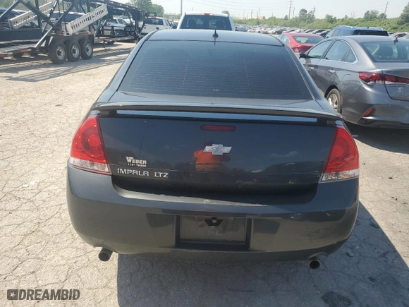 2013 Chevrolet Impala LTZ with VIN 2G1WC5E39D1202274, listed as a Copart auction lot 55835804 with 192,743 mi miles and Clean Title. Bid and sale history available at carsss.com. Image 6.