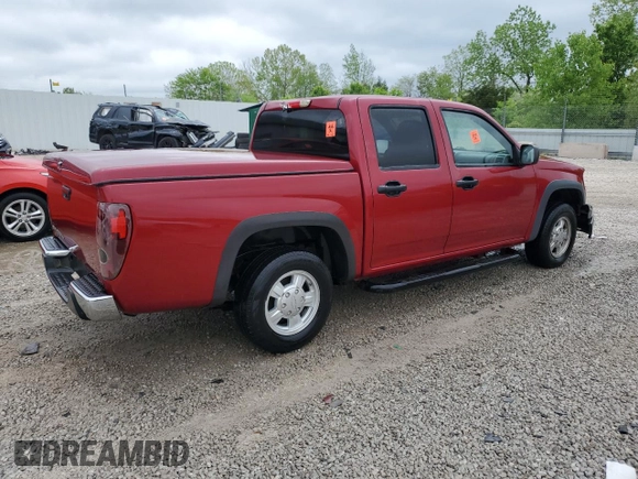 2005 Chevrolet Colorado 1SC LS Z85 with VIN 1GCCS136658232124, listed as a Copart auction lot 54879905 with 136,167 mi miles and Salvage Title. Bid and sale history available at DreamBid. Image 3.