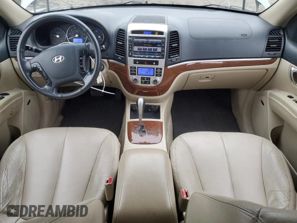 2009 Hyundai Santa Fe SE with VIN 5NMSH73E19H307952, listed as a Copart auction lot 49576545 with 150,664 mi miles and Salvage title. Bid and sale history available at DreamBid. Image 8.