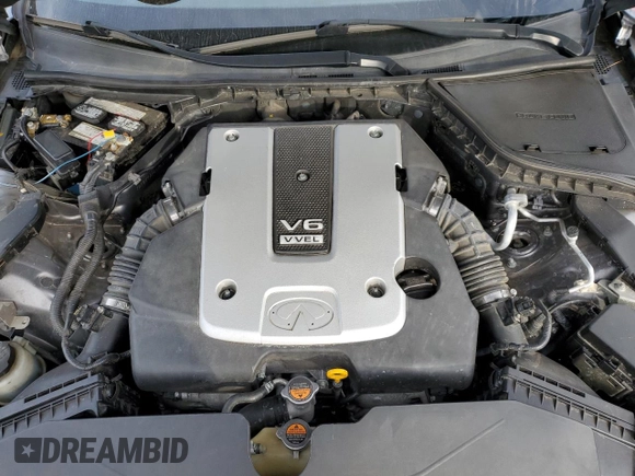 2014 Infiniti Q50 with VIN JN1BV7AP4EM687842, listed as a Copart auction lot 42549085 with 133,599 mi miles and Salvage Title. Bid and sale history available at DreamBid. Image 13.