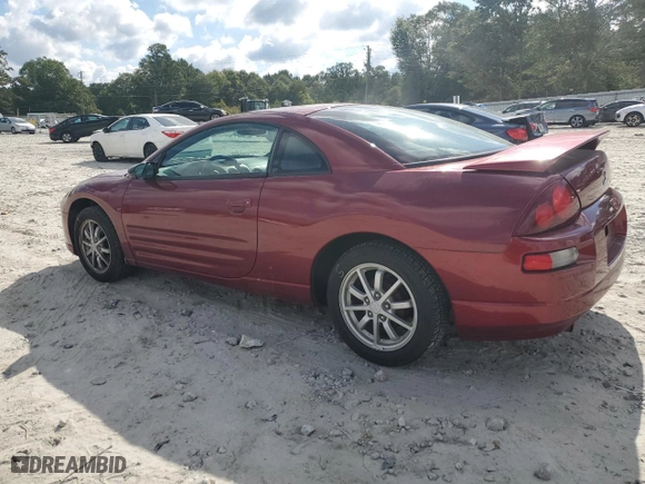 2002 Mitsubishi Eclipse GS with VIN 4A3AC44G62E023103, listed as a Copart auction lot 72240954 with 83,201 mi miles and Salvage Title. Bid and sale history available at carsss.com. Image 2.