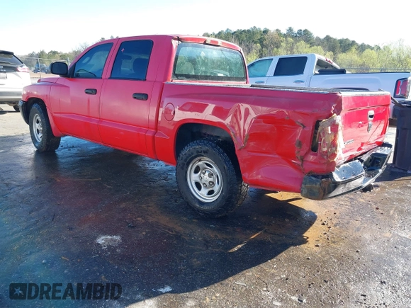 2007 Dodge Dakota ST with VIN 1D3HW28P47S208905, listed as a IAAI auction lot 41807515 with 173,934 mi miles and . Bid and sale history available at carsss.com. Image 3.