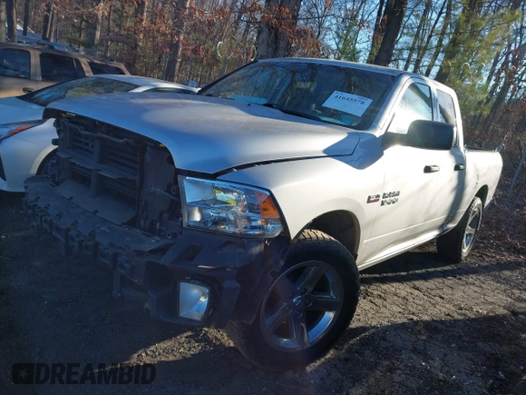 2018 Ram 1500 Tradesman z VIN 1C6RR7FT5JS186896, wystawiony jako IAAI lot #41645578 z przebiegiem 77 869 mil mil oraz . Historia ofert i sprzedaży dostępna na DreamBid. Obrazek 22.