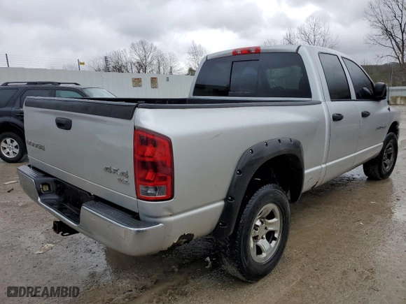 2003 Dodge Ram 1500 ST with VIN 1D7HU18N83S286613, listed as a Copart auction lot 86986544 with 292,816 mi miles and Salvage Title. Bid and sale history available at carsss.com. Image 3.
