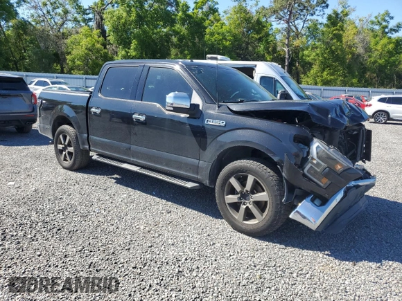 2015 Ford F-150 XLT with VIN 1FTEW1C81FFB01582, listed as a Copart auction lot 50217985 with 178,775 mi miles and Salvage Title. Bid and sale history available at carsss.com. Image 4.