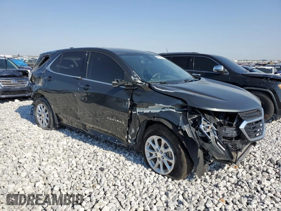 2018 Chevrolet Equinox LT with VIN 3GNAXJEVXJS575380, listed as a Copart auction lot 50518014 with 91,348 mi miles and Salvage Title. Bid and sale history available at DreamBid. Image 4.