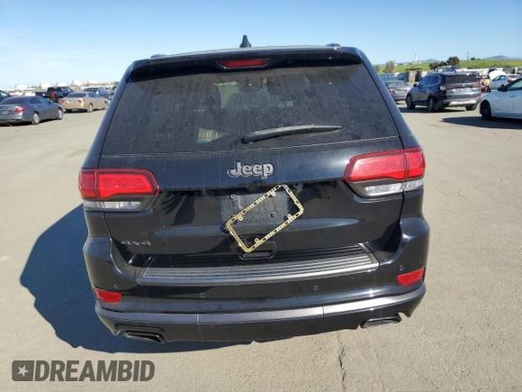 2019 Jeep Grand Cherokee Overland with VIN 1C4RJFCG8KC810087, listed as a Copart auction lot 46526345 with 91,164 mi miles and Salvage Title. Bid and sale history available at carsss.com. Image 6.