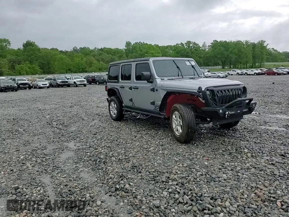 2020 Jeep Wrangler Unlimited Sport S z VIN 1C4HJXDN7LW129496, wystawiony jako Copart lot #51569875 z przebiegiem 124 159 mil mil oraz Szkoda całkowita • Salvage title. Historia ofert i sprzedaży dostępna na DreamBid. Obrazek 14.
