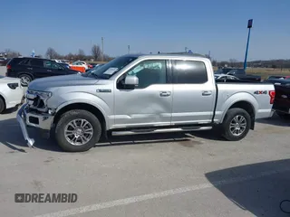 2018 Ford F-150 XL with VIN 1FTEW1E53JKD72694, listed as a IAAI auction lot 41740655 with 150,330 mi miles. Bid and sale history available at carsss.com. Image 14.
