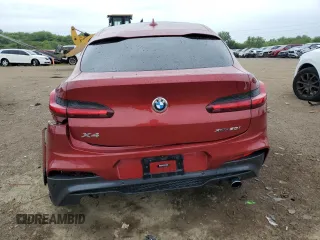 2021 BMW X4 xDrive30i with VIN 5UX2V1C00M9H09820, listed as a Copart auction lot 58489425 with Not provided miles and Non repairable. Bid and sale history available at DreamBid. Image 6.