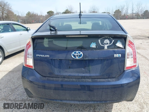 2014 Toyota Prius Four with VIN JTDKN3DU0E1818385, listed as a IAAI auction lot 41787231 with 136,670 mi miles. Bid and sale history available at carsss.com. Image 16.