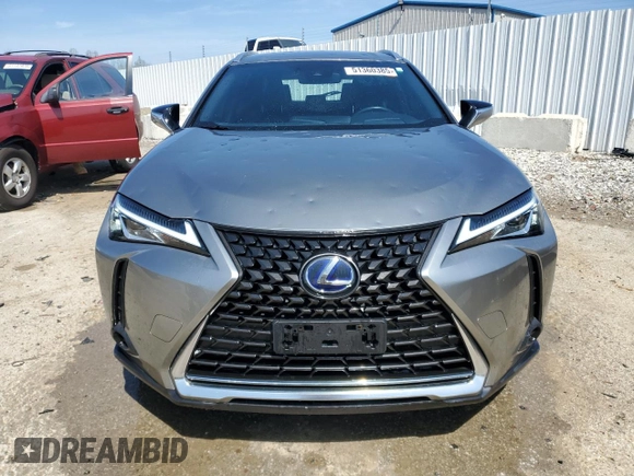 2020 Lexus UX 250h with VIN JTHX9JBH5L2035962, listed as a Copart auction lot 51360385 with 84,694 mi miles and Salvage title. Bid and sale history available at DreamBid. Image 5.