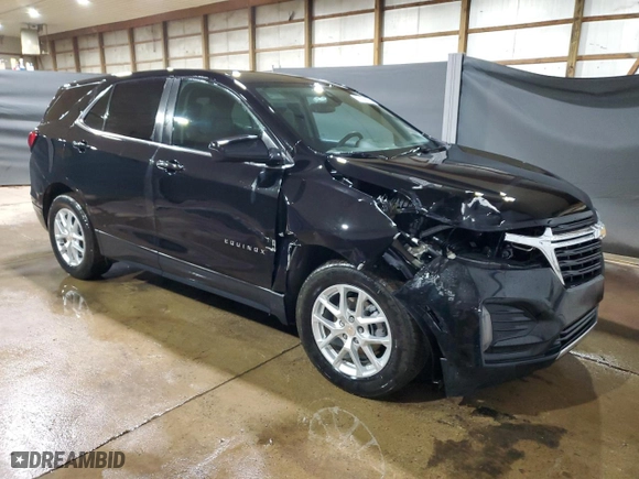 2024 Chevrolet Equinox LT with VIN 3GNAXUEG3RL223878, listed as a Copart auction lot 51917765 with 25,228 mi miles and Clean Title. Bid and sale history available at carsss.com. Image 4.